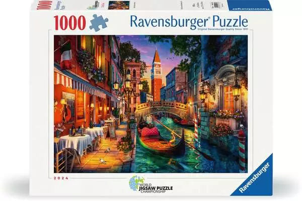 Ravensburger Canal Cruise in Venice 1000 Piece Puzzle image 0